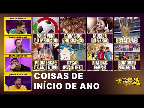 QUAL É A MELHOR E A PIOR COISA DO INÍCIO DO ANO? | DE SOLA A DEZ