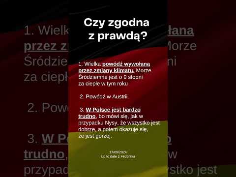 Up to date z Fedorską 17/09/2024
