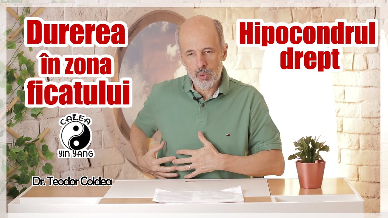 Durerea în zona ficatului - Hipocondrul drept - Dr.Teodor Coldea - Calea Yin Yang