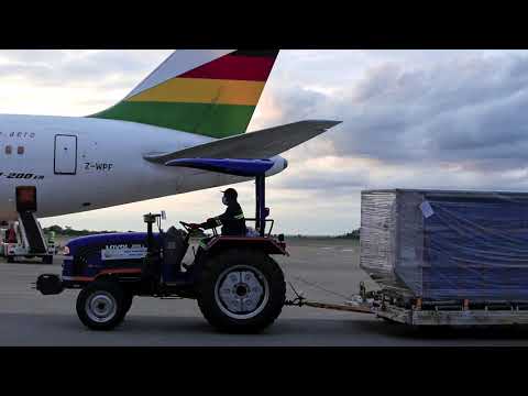 Zimbabwe's first vaccines arrive