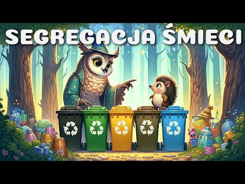 Przygody w Zielonkowie - Segregacja śmieci - Bajka do słuchania dla dzieci