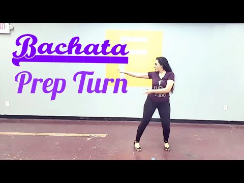 Bachata ladies styling part 5 | How to do a Bachata Prep Turn