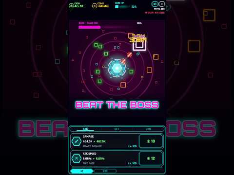 Neon Core: Idle Tower Defense video thumbnail