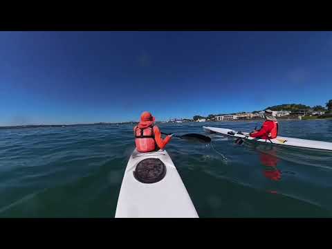Devonport Auckland - NK Breeze & Fenn Blue-Fin S surfski
