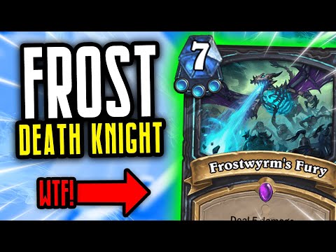 Triple Frost Death Knight goes CRAZY! - March of the Lich King - Hearthstone Expansion