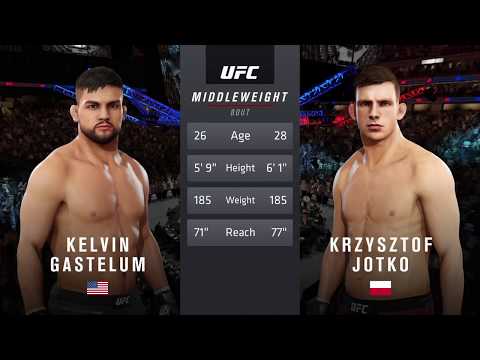 Ultra Real | EA Sports UFC 3 | Kelvin Gastelum vs. Krzysztof Jotko