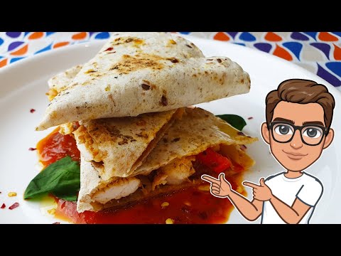Chicken quesadilla recipe | Easy quesadilla recipe | Homemade quesadilla recipe | Mexican dish