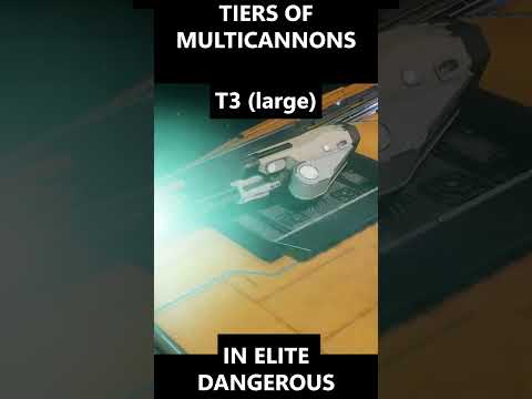 All Elite Dangerous Multicannons Compared! #gaming #elitedangerous