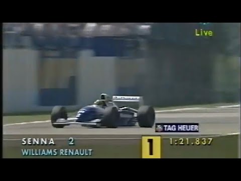 65th Pole Position [Ayrton Senna] - 1994 San Marino Grand Prix