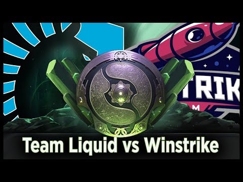 The International 2018 Live : Liquid VS Winstrike