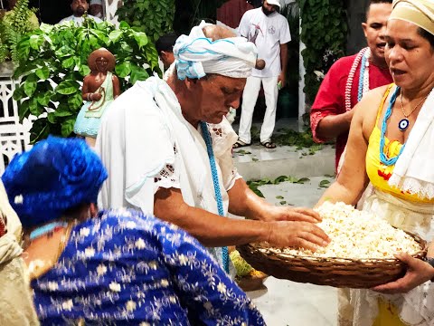 Candomblé - Oxossi oferece o Deburu de Omolú - Canjica de Oxossi 2021