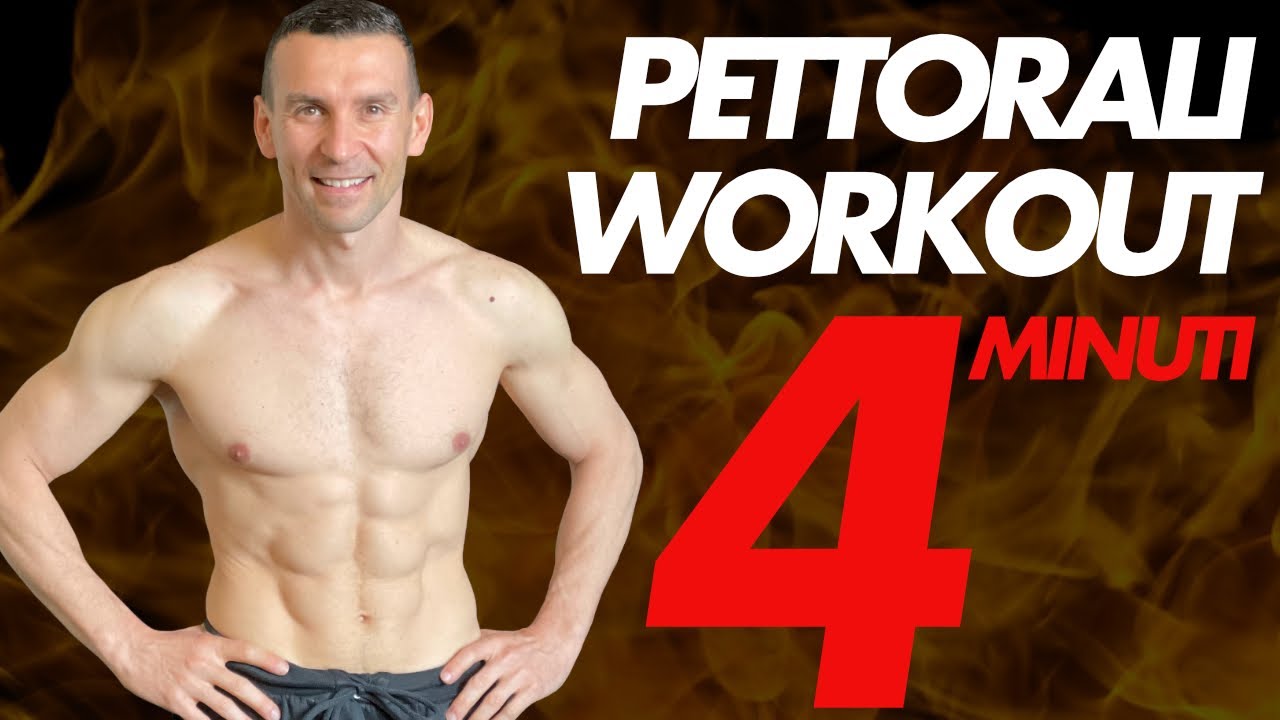 Pettorali In Casa in 4 minuti | Seduta Pratica