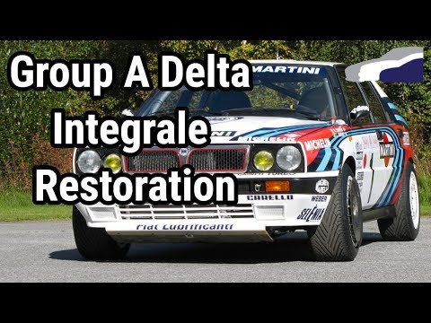 Group A Lancia Delta Integrale Restoration!