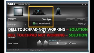 How to Fix Dell Touchpad Problem