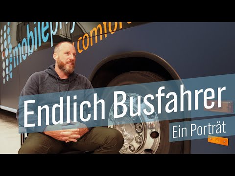 Endlich Busfahrer - Marcel erfüllt sich seinen Bubentraum | Porträts | Studio 1