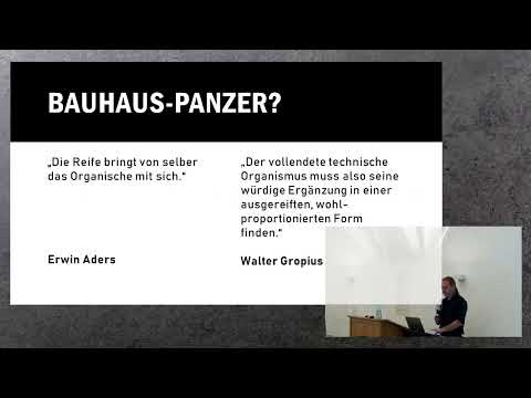 TRAILER: Der Bauhauspanzer? Der Tiger I als Objekt des Industriedesigns