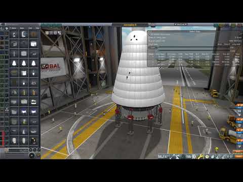 Realism Overhaul in KSP 1.8.1 - Aerospike SSTO Capacity Testing