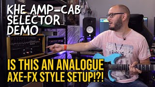 Video thumbnail for AN ANALOGUE AXE-FX STYLE SETUP!?! | KHE 8x4 Amp-Cab Switcher Demo | TOM QUAYLE by Tom Quayle