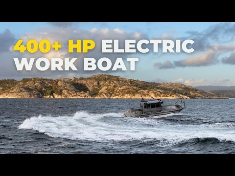 The Arronet 30: A Powerful Electric Boat Revolutionizing Sustainable Aquaculture