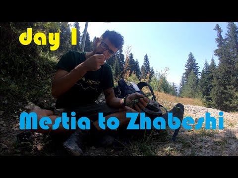 Svaneti trek - Day 1 - Mestia to Zhabeshi (the upper path) HD !!! WATCH AT 1440P OR HIGHER !!!