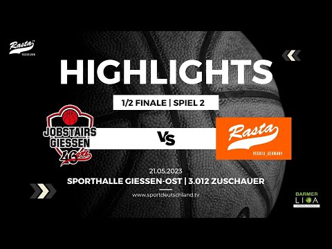 Highlights: JobStairs GIESSEN 46es - RASTA Vechta 79:76 (21.5.23)