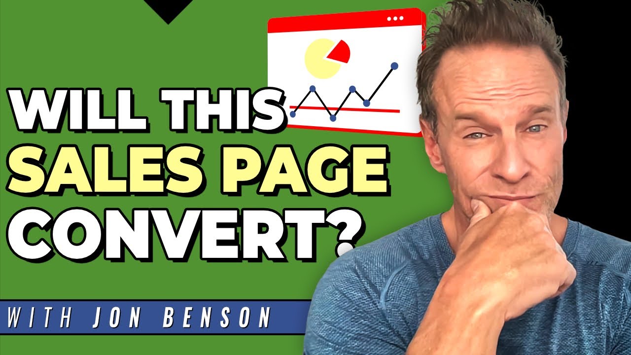 Jon Benson's EPIC sales page copy breakdown