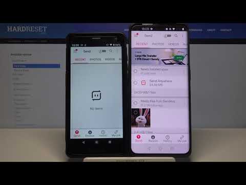 How to Move Multimedia between RugGear RG655 & Android Phone – Send Anywhere App