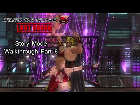 Dead or Alive 5 Last Round (PS4) Story Mode Walkthrough Part 6 [60 FPS]