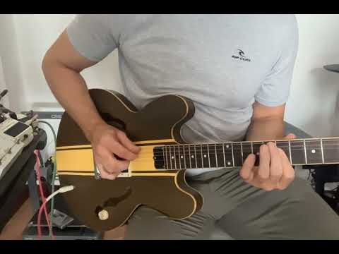 DEMO VIDEO Epiphone Tom DeLonge Signature ES-333 (US customers tariff fees are included in shipping costs and prepaid) image 14
