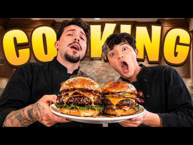 I Tried Making Burgers With JasonTheWeen!