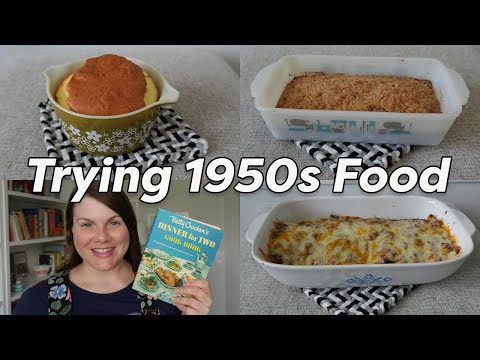 Trying 1950s Recipes TODAY!