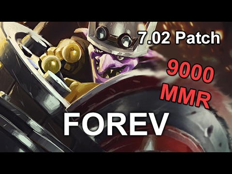 forev Timbersaw Offlane | 9000 MMR | 7.02 Full Game