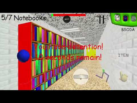 Baldi's Basics But It's not a Decompile with original script Android port Baidis basics mod