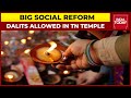 Watch After Years Of Discrimination 50 Dalits Allowed To Enter Madurai Temple