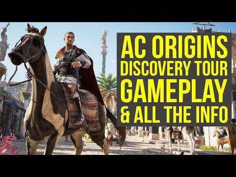 Assassin's Creed Origins Discovery Tour Gameplay & ALL THE INFO (AC Origins Discovery Tour)