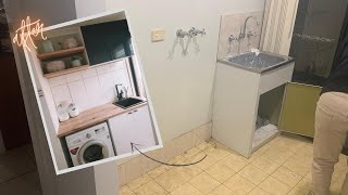 Renovating our LAUNDRY in two days for ONLY $800!! // budget diy // House Renovations 2020