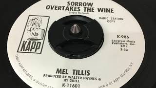 Mel Tillis &#39;Sorrow Overtakes The Wine&#39;