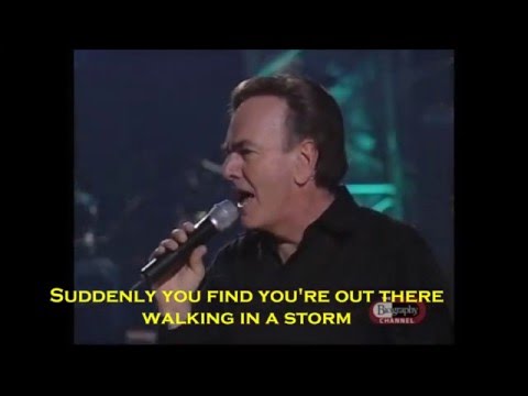 Neil Diamond - Love On The Rocks (Live 2001 w/ Lyrics)