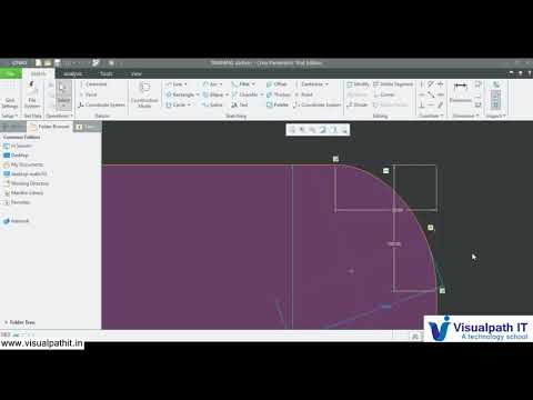 Sketcher | Pro E Tutorials | Pro Engineer Training