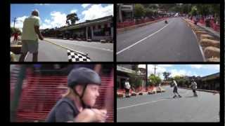 preview picture of video 'Upwey Billy Cart Race'