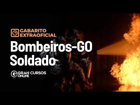Concurso Bombeiros GO Soldado - Gabarito Extraoficial