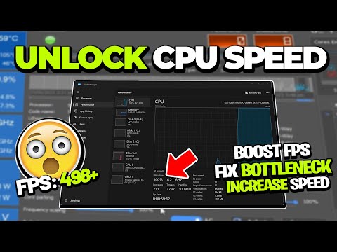 Boost CPU Speed & Fix Bottleneck - Optimize Processor For Gaming in 2025