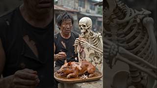 Very Hungry Skeleton