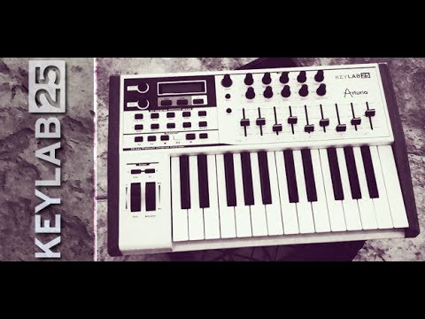 Обзор MIDI-клавиатуры Arturia KeyLab 25