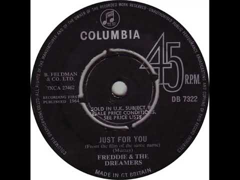 UK New Entry 1964 (148) Freddie & The Dreamers - Just For You