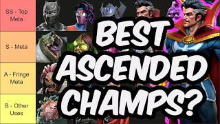 Download lagu Best Ascended Champions Revealed So Far Ranked - Prediction Tier List - Marvel Contest of Champions mp3