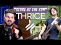 First Time Hearing THRICE! Bass Teacher REACTS to "Stare At The Sun"