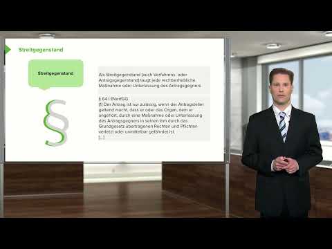 Zulässigkeit des Organstreitverfahrens (Art. 93 I Nr. 1 GG, §§ 13 Nr. 5, 63 ff. BVerfGG) I RA Renken