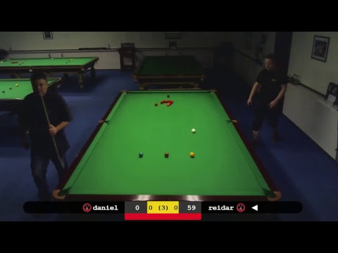 Direktesending fra Os Biljard & Snooker Snookerklubb