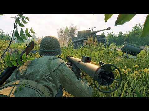 Enlisted Gameplay - U.S. Forces vs German Forces - La Perelle Village - Invasion of Normandy